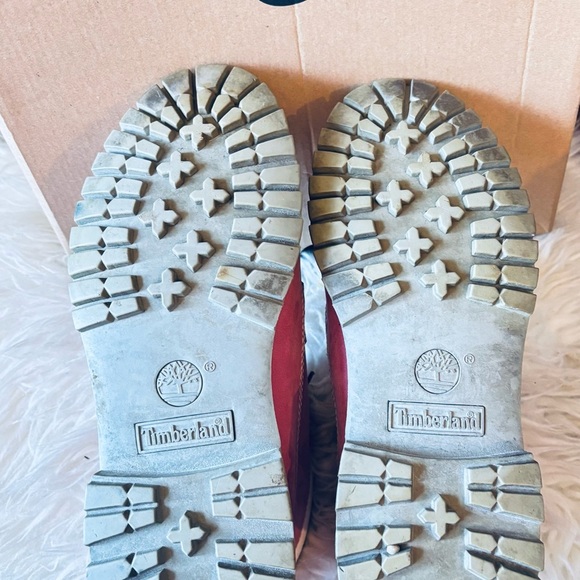 Timberland Women's Nellie Chukka Pink Leather Waterproof Ankle Boots - Picture 14 of 14